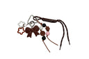Brown Bow Charm