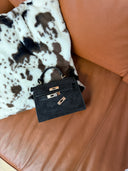 K Mini suede black