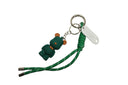 Green Teddy Bow Tie Charm