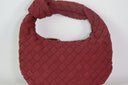 Nodo Bottega Suede Bordeaux