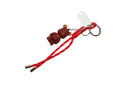 Red Teddy Bow Tie Charm