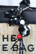 Black Bow Charm