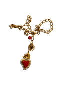 Catena Cuore Sacro Dorato
