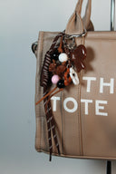 Brown Bow Charm