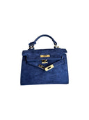 Mini K Suede Blu