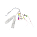 White lace charm