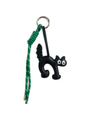 Black/Green Kitten Charm