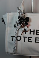 Silver Bow Charm