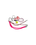 Pink Dice Charm