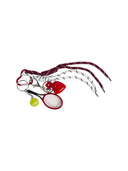 Charm dado rosso
